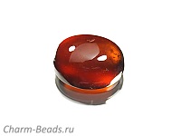 Кабошон граната. Бразилия. Погрешность измерения 0,5 -1 мм. Микровыемки.