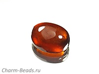 Кабошон граната. Бразилия. Погрешность измерения 0,5 -1 мм. Микровыемки.