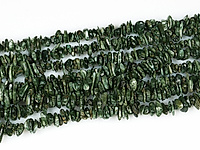 Крошка серафинита. Диаметр отверстия 0.8 мм. Цена указана за одну нить. Длина нити примерно 20 см. Размеры зерна указаны усредненные.
