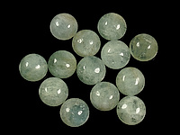 Кабошоны аквамарина в ассортименте. Бразилия. Погрешность измерения 0, 5 - 1 мм. Выемки.  Уцененный товар. Цена указана за штуку.